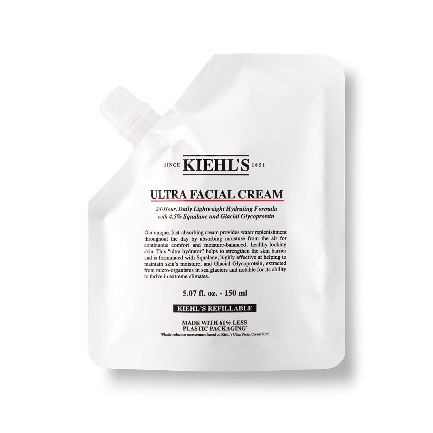 ultra facial cream refill pouch (refill de crema hidratante para rostro)